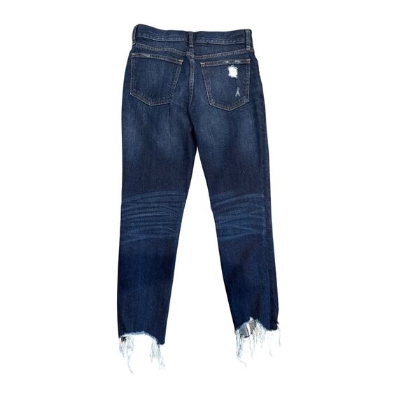 MSRP $79.95 Gap Dark Denim Girlfriend Jeans 24R | SAME DAY SHIP or NEXT DAY - Picture 4 of 5